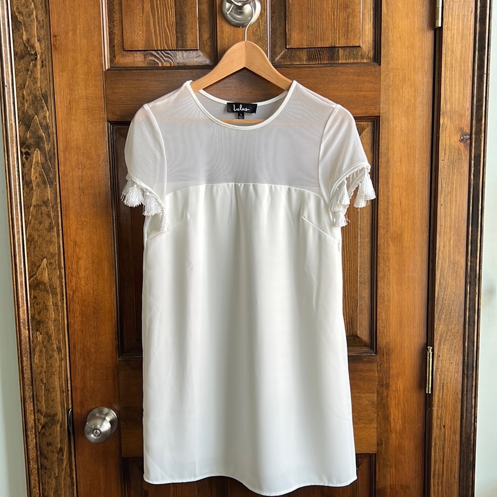 Lulus white dress